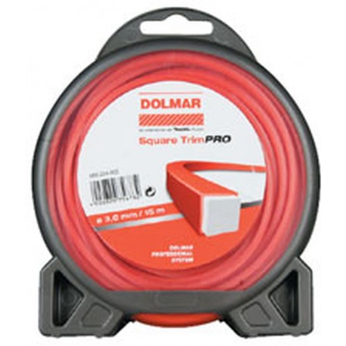 DOLMAR struna square trim Pro hranatá 3,0mm/15m 369224802