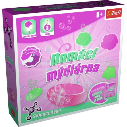 Trefl Science 4 U domácí mydlárna 89160547 Trefl Science 4 U domácí mydlárna 89160547