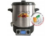 DOMO Zavařovací hrnec nerez s LCD, nerez kohout, 27l, 2000W DO42326PC