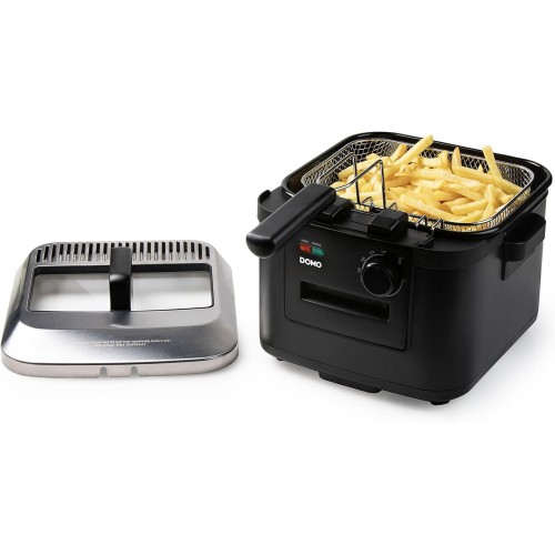 DOMO Fritéza s vyjímatelnou nádobou, 4L DO545FR