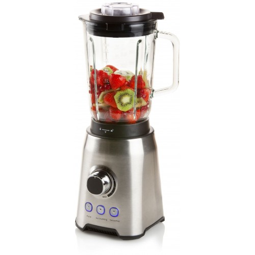 DOMO Stolní mixér se skleněnou nádobou 1,5l, 1000W DO710BL