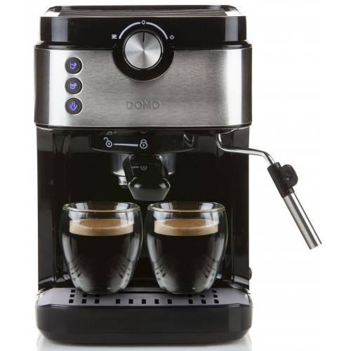 DOMO Espresso kávovar pákový 1450 W, černý DO711K