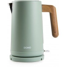 DOMO WOOD YOU Rychlovarná konvice (1,7l/2200W) nerez, zelená DO9282WK