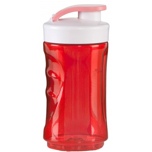 DOMO Malá láhev smoothie mixéru, 300ml, červená DO434BL-BK