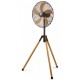 DOMO Stojanový ventilátor imitace dřeva, 45cm, 50W DO8146