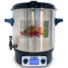 DOMO Zavařovací hrnec nerezový s LCD, 27l 2000W DO42325PC