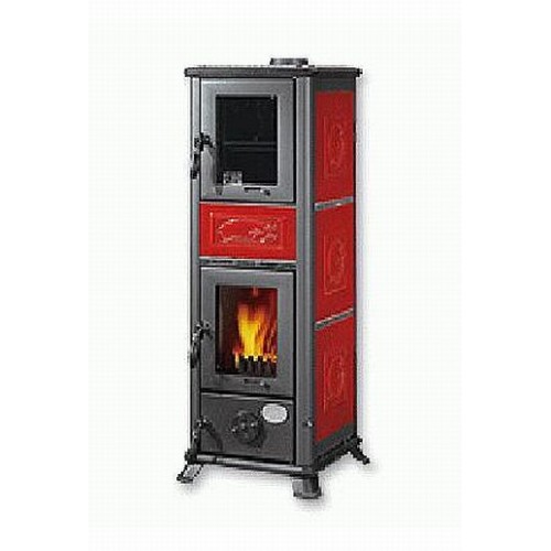 NORDICA DORELLA Forno L12 krbová kamna s troubou liberti bordo NORDICA DORELLA Forno L12 krbová kamna s troubou liberti bordo