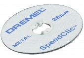 Dremel EZ SpeedClic Kotouče s rychloupínáním 38mmm, 12dílná sada 2615S456JD