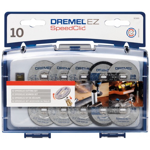 Dremel EZ SpeedClic Sada řezacího příslušenství 10 ks 2615S690JA