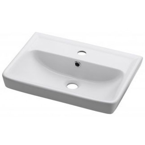 DŘEVOJAS MINI 550 keramické umyvadlo, bílé 05576