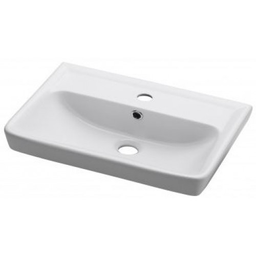DŘEVOJAS MINI 600 keramické umyvadlo, bílé 05583