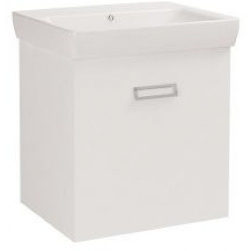 DŘEVOJAS Q MONO 600 skříňka s umyvadlem Q 600, bílá 60520d