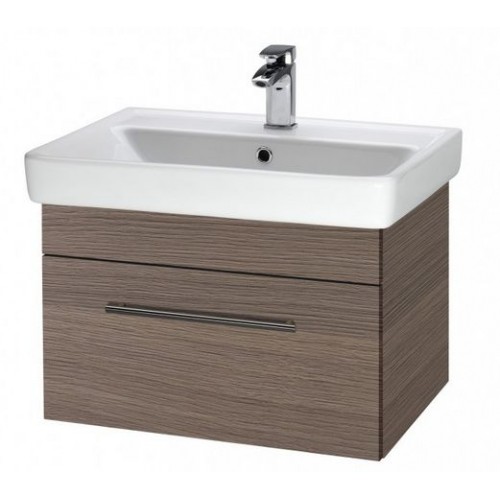 DŘEVOJAS Q UNO 600 FC skříňka s umyvadlem Q 600, dekor cafe vč. boků, úchytka A 28346A DŘEVOJAS Q UNO 600 FC skříňka s umyvadlem Q 600, dekor cafe vč. boků, úchytka A 28346A