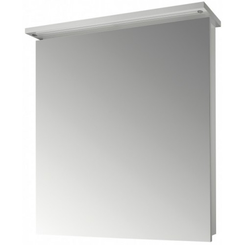 DŘEVOJAS SANI 60 L galerka s LED osvětlením, bílá lesk 29336