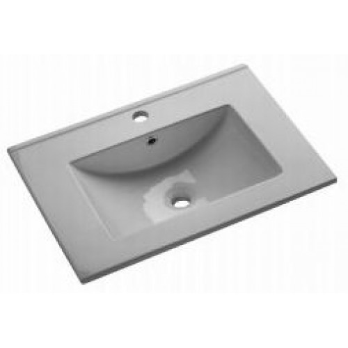 DŘEVOJAS SLIM 75 umyvadlo z litého mramoru bílé 05477 DŘEVOJAS SLIM 75 umyvadlo z litého mramoru bílé 05477