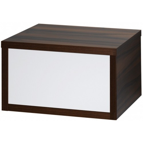 DŘEVOJAS Koupelnová přídavná skříň STORM 60 ZZ, ořech/bílá 72561 DŘEVOJAS Koupelnová přídavná skříň STORM 60 ZZ, ořech/bílá 72561