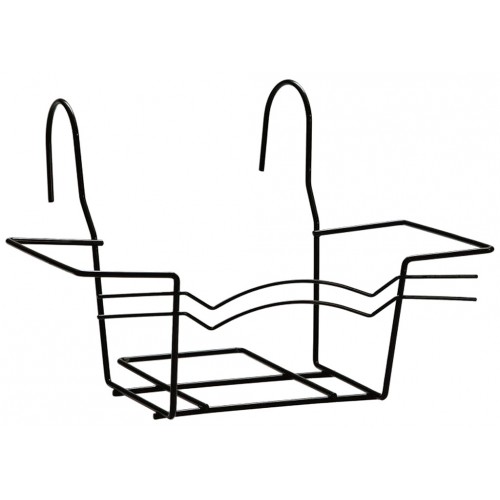 Prosperplast METALHANG Držák na truhlíky kovový 38cm, černá IWMET40 Prosperplast METALHANG Držák na truhlíky kovový 38cm, černá IWMET40