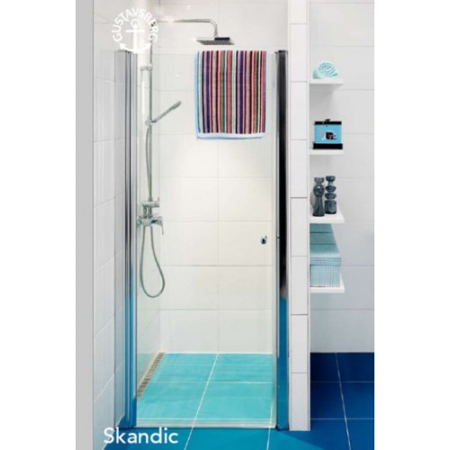Gustavsberg Skandic JOD 90 jednodílné otevírací dveře (L i P) DW0090SKA100W-61 Gustavsberg Skandic JOD 90 jednodílné otevírací dveře (L i P) DW0090SKA100W-61