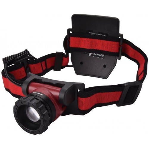 EXTOL LIGHT čelovka 450lm CREE XPL, nabíjecí, USB, 10W CREE XPL, funkce ZOOM 43190