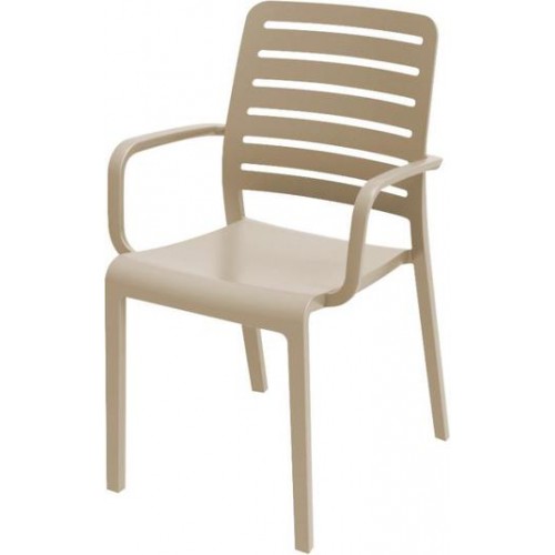 EVOLUTIF CHARLOTTE Country zahradní židle, Cappuccino 17200307