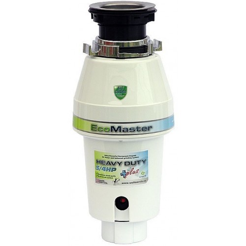 VÝPRODEJ poškozený karton EcoMaster HEAVY DUTY Plus drtič kuchyňského odpadu 001010003