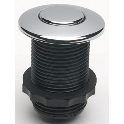 Samostatné pneutlačítko, lesklý chrom 001010086