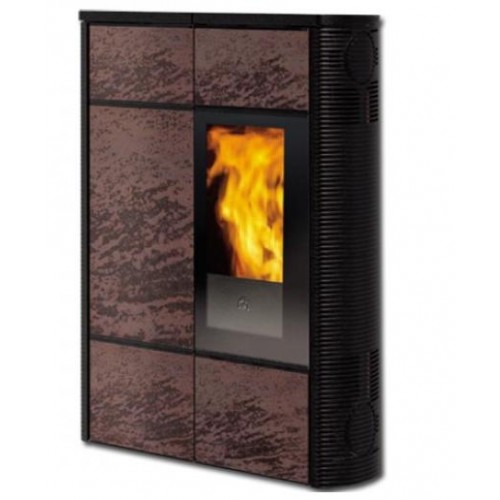 EDILKAMIN NANCY krbová kamna na pelety, 9kW, efekt corten 743590