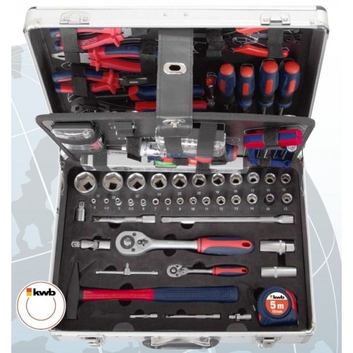 Einhell Kufr s nářadím 129dílný KWB 371080