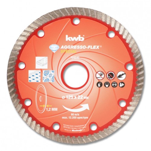 EINHELL Disk řezný diamantový extra tenký 125x1,2 KWB 724540 EINHELL Disk řezný diamantový extra tenký 125x1,2 KWB 724540