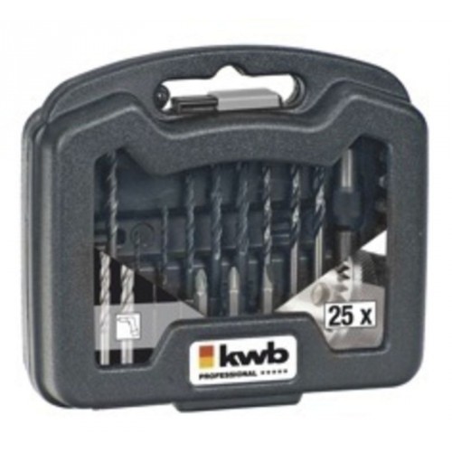 Einhell Set vrtáků a bitů KWB, 25-dílný set 109025 Einhell Set vrtáků a bitů KWB, 25-dílný set 109025