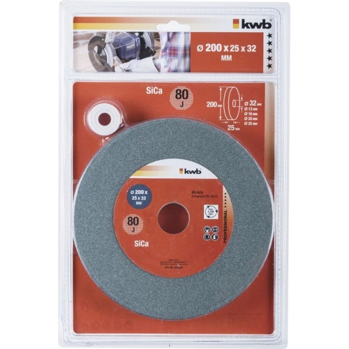 EINHELL Kotouč brusný k dvoukotoučové brusce 200x25 zrnitost 80 KWB 509820