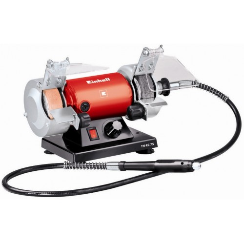EINHELL Bruska dvoukotoučová s přídavnou přímou bruskou TH-XG 75 Kit 4412560