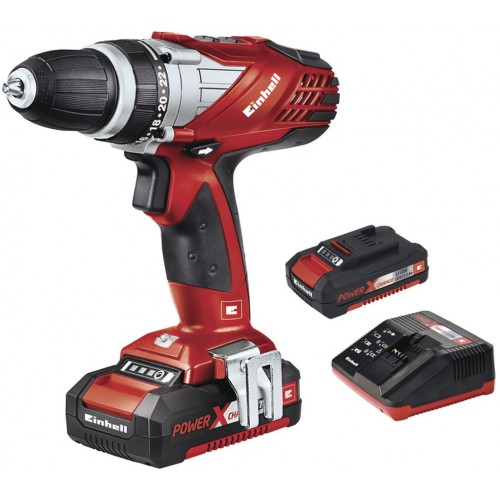 EINHELL Expert Plus Vrtačka aku TE-CD 18 LI s 2 bateriemi 4513687