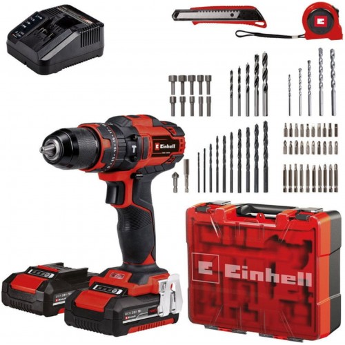 Einhell TE-CD 18/40 Li-i +64 Aku příklepová vrtačka (40Nm/18V/2x2,0Ah) kufr 4513992