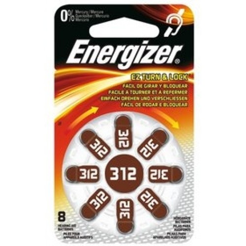 ENERGIZER Baterie Audioprotetika 312 SP-8 35038349 ENERGIZER Baterie Audioprotetika 312 SP-8 35038349