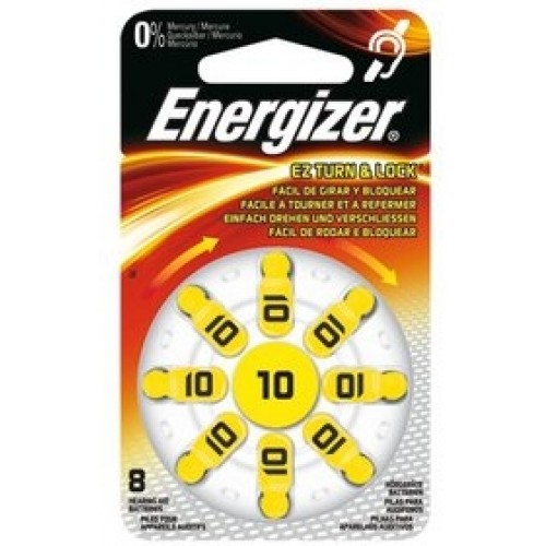 ENERGIZER Baterie Audioprotetika 10 SP-8 35038506 ENERGIZER Baterie Audioprotetika 10 SP-8 35038506