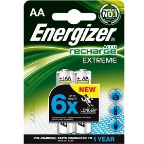 ENERGIZER Nabíjecí tužkové baterie NiMH EXT 2300 mAh 2xAA 35038511