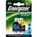 ENERGIZER Nabíjecí tužkové baterie NiMH EXT 2300 mAh 2xAA 35038511
