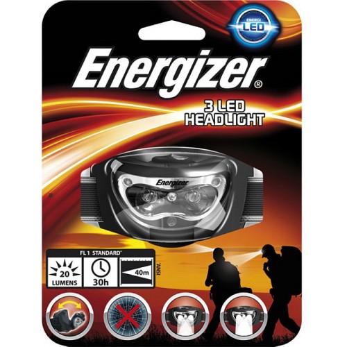 ENERGIZER Svítilna čelová 3LED 50000768