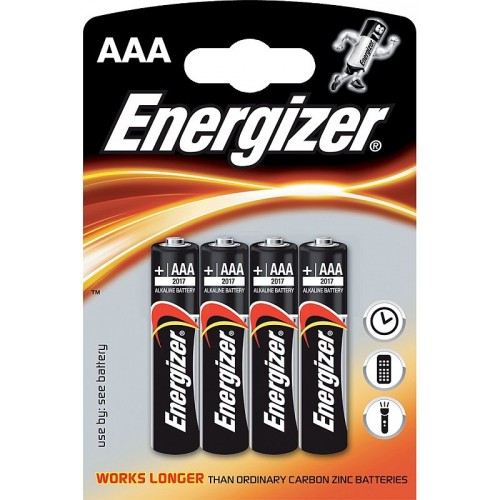 ENERGIZER Alkalické tužkové baterie Base LR03/4 4xAAA 35032915 ENERGIZER Alkalické tužkové baterie Base LR03/4 4xAAA 35032915