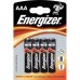 ENERGIZER Alkalické tužkové baterie Base LR03/4 4xAAA 35032915