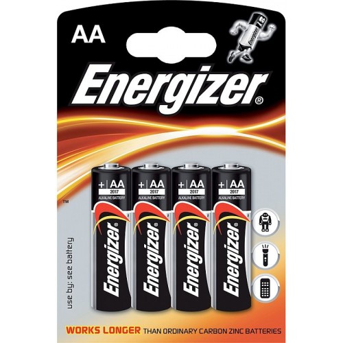 ENERGIZER Alkalické tužkové baterie Base LR6/4 4xAA 35032916 ENERGIZER Alkalické tužkové baterie Base LR6/4 4xAA 35032916