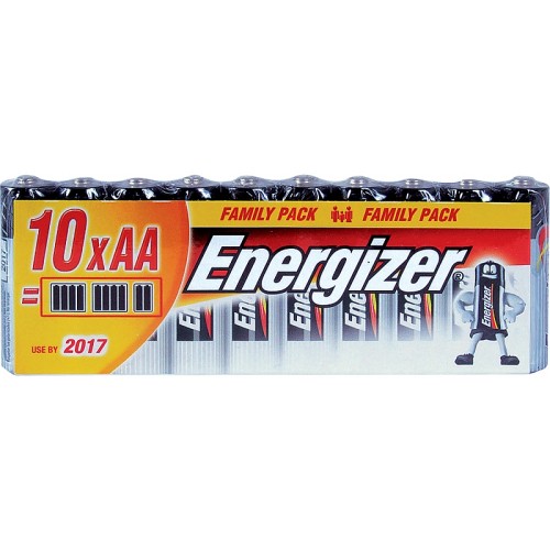 ENERGIZER Alkalické tužkové baterie FP LR6/10 10xAA 35032936