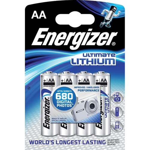 ENERGIZER Alkalické tužkové baterie Ultimate Lithium FR6/4 4xAA 35035752