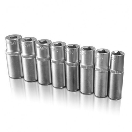 ERBA Sada gola 8 ks bez ráčny 3/8" ER-03148