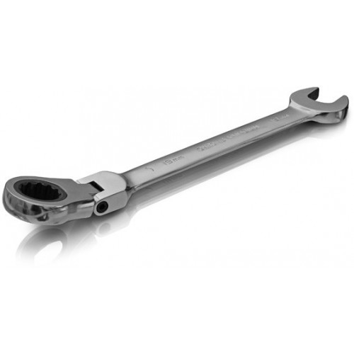 ERBA Klíč očkoplochý ráčnový 15 mm s kloubem ER-06135