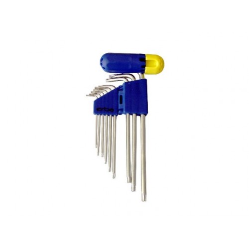 ERBA Torx klíč 9 ks ER-46017 ERBA Torx klíč 9 ks ER-46017