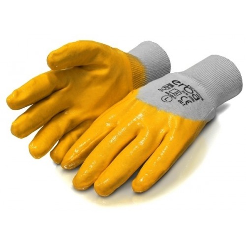 ERBA Pracovní rukavice XL bavlněné potažené nitrilem ER-55065