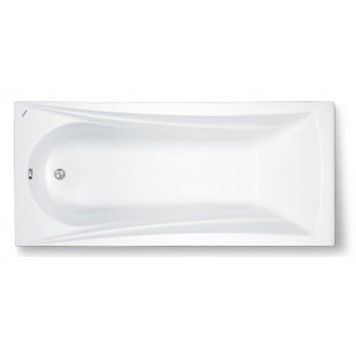 TEIKO Vana Etna obdélníková 180 x 80 cm, akrylátová, bílá V112180N04T02001
