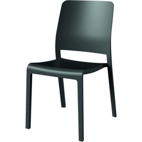 EVOLUTIF CHARLOTTE Deco zahradní židle, tmavě šedá 17200304